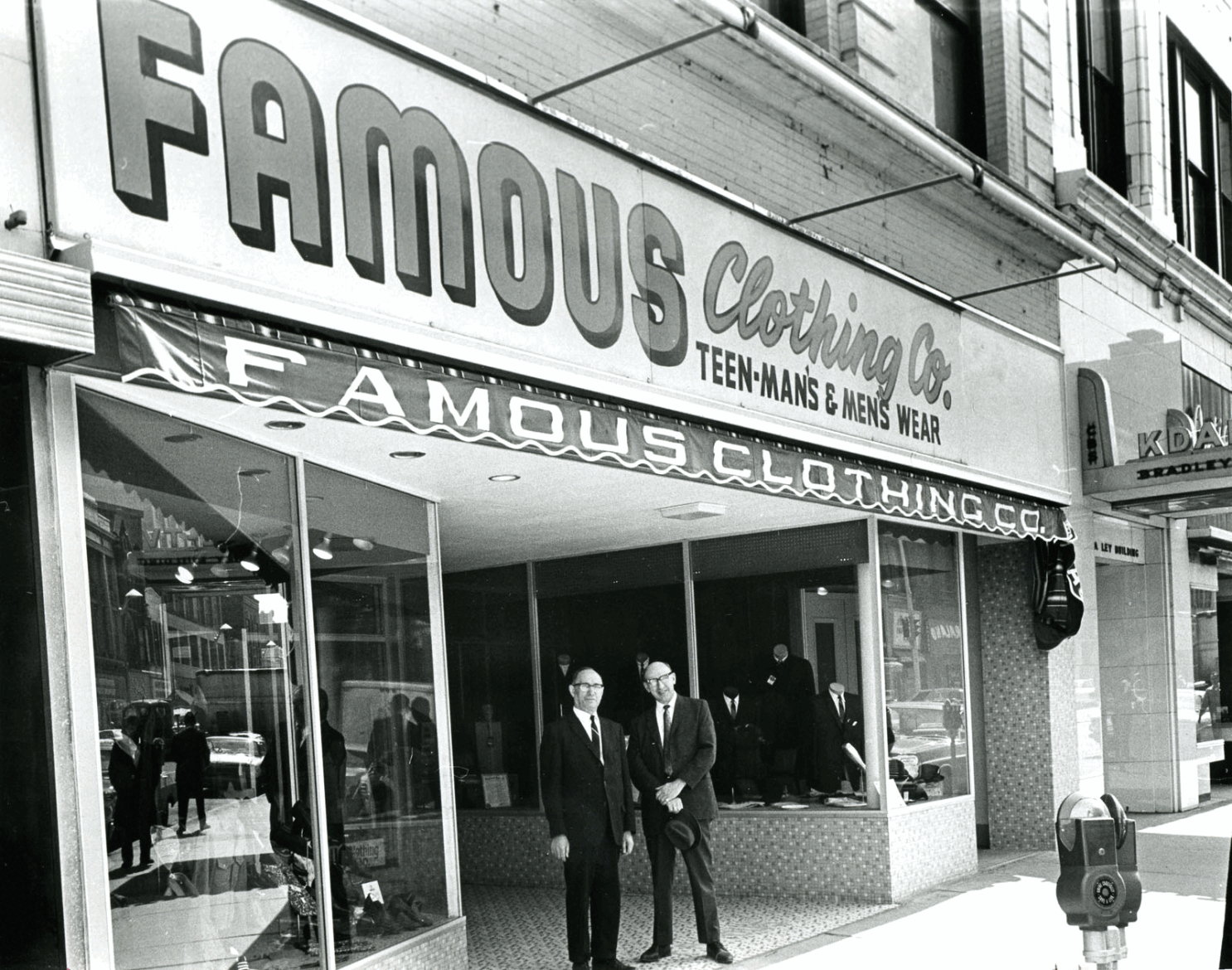 Famous clothing shop stores